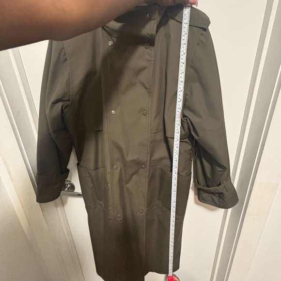 Vintage LADEA Wool Lined Trench Coat - Picture 14 of 14